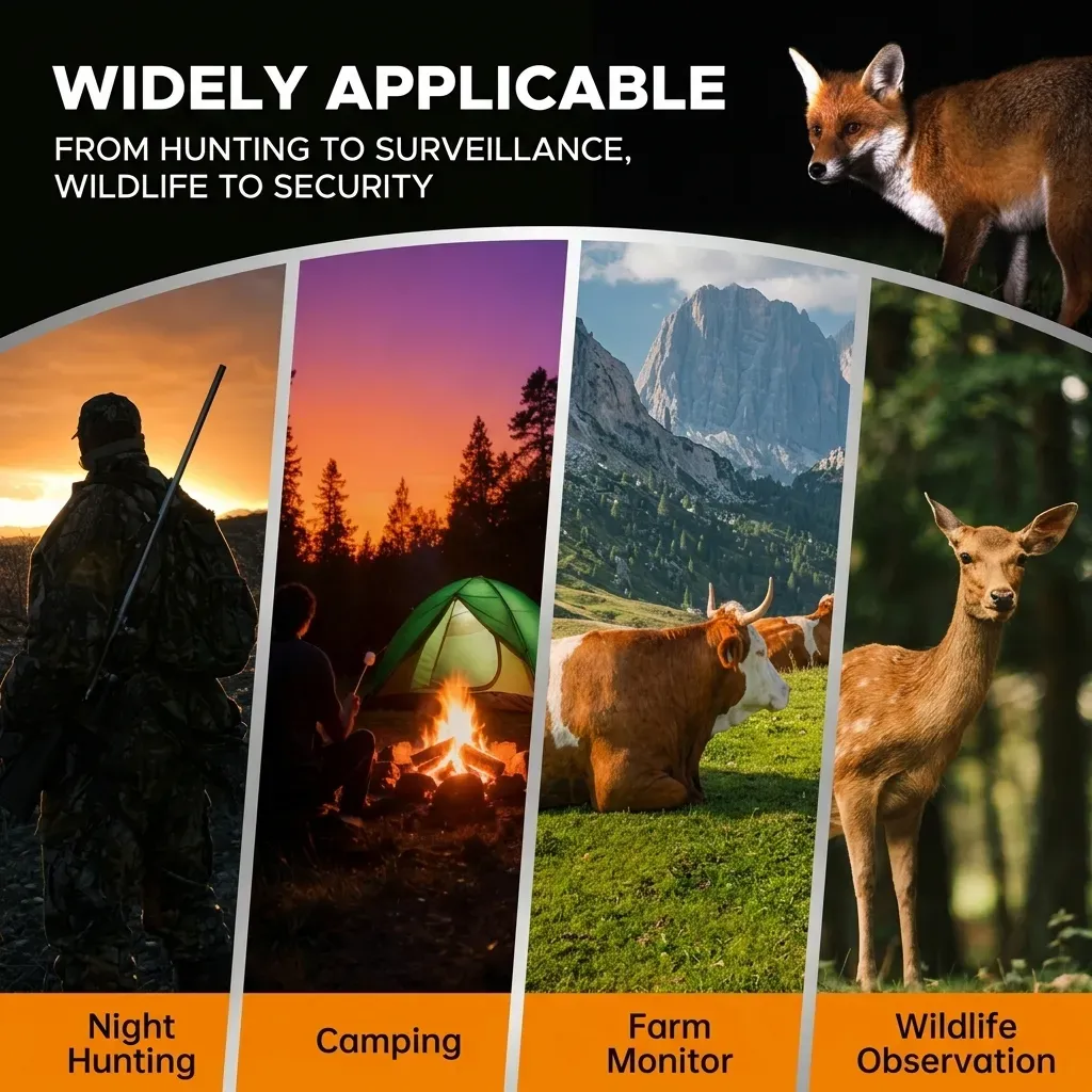 Common outdoor uses for HotPeak night vision goggles
